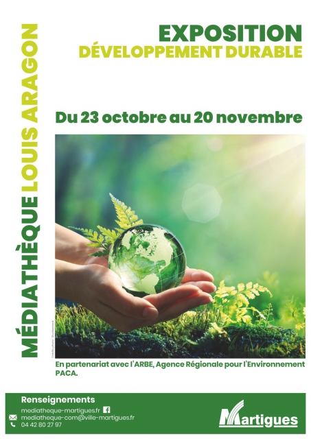 Affiche rappelant les dates de l'exposition et ses intervenants