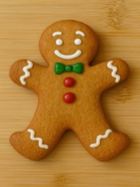 Image d'un bonhomme en pain d'épice