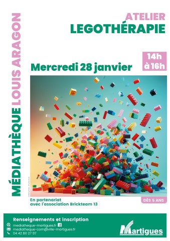 Image montrant des LEGO de diverses couleurs 