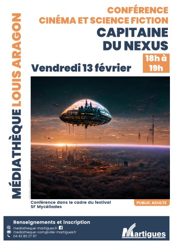 Image d'un vaisseau spatial dans un environnement SF.