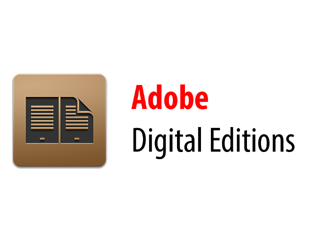 logo du logiciel Adobe digital editions